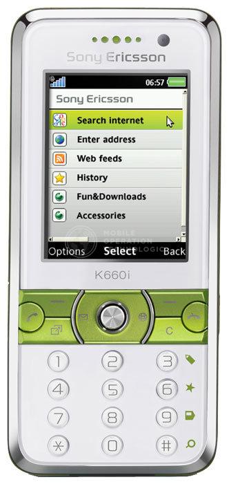 Sony Ericsson K660i