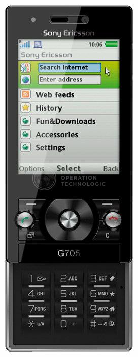 Sony Ericsson G705